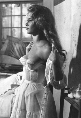 Brigitte Bardot wooden framed poster
