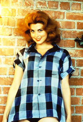 Tina Louise poster with hanger