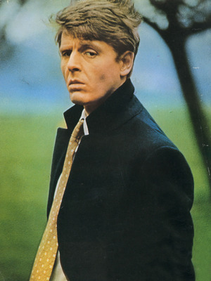 Edward Fox poster with hanger