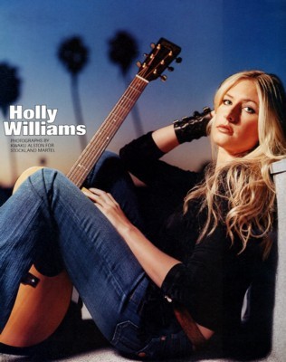 Holly Williams wooden framed poster