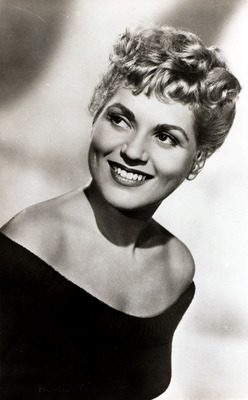 Judy Holliday poster with hanger