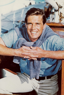 George Peppard poster with hanger