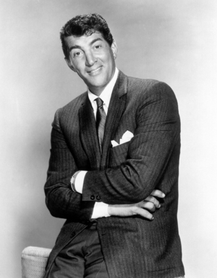 Dean Martin poster with hanger