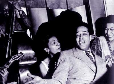 Duke Ellington poster with hanger