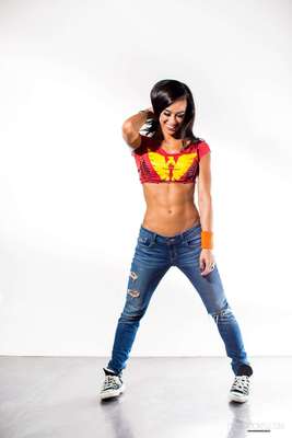 Aj Lee poster with hanger