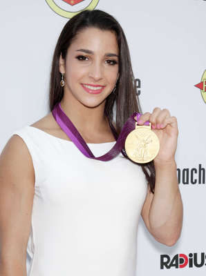 Aly Raisman poster with hanger