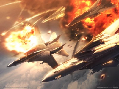 Ace combat 5 the unsung war canvas poster