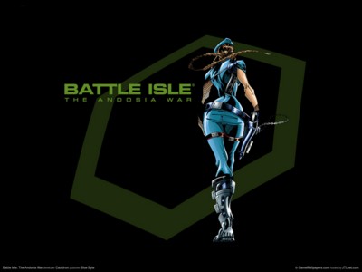 Battle isle the andosia war poster with hanger