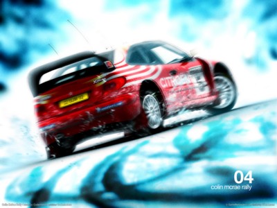 Colin mcrae rally 4 poster