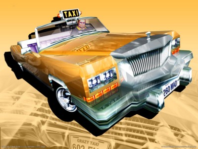 Crazy taxi 3 high roller poster