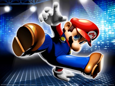 Dance dance revolution mario mix Mouse Pad GW10894