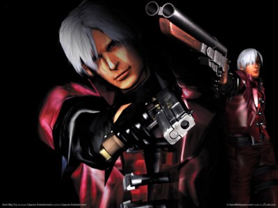 Devil may cry metal framed poster