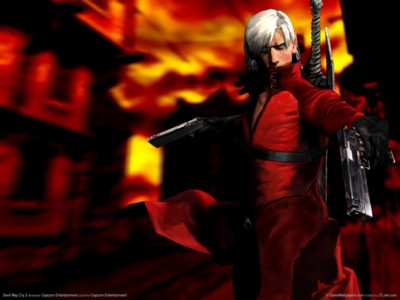 Devil may cry 2 wooden framed poster