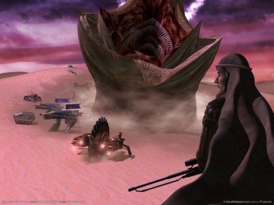 Emperor battle for dune canvas poster