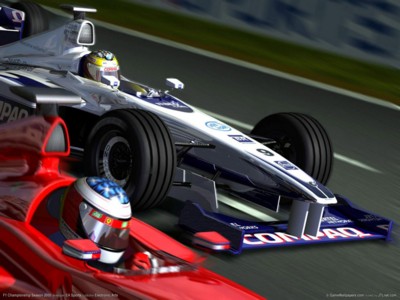 F1 championship season 2000 poster