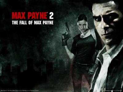 Max payne 2 the fall of max payne poster with hanger