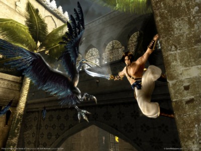 Prince of persia the sands of time poster with hanger