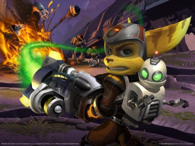 Ratchet and clank up your arsenal Mouse Pad GW11431