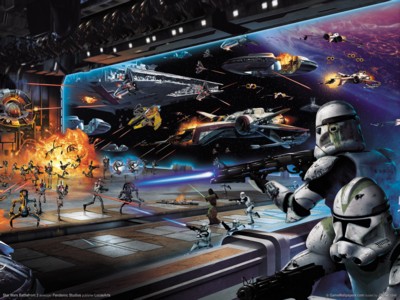 Star wars battlefront 2 canvas poster
