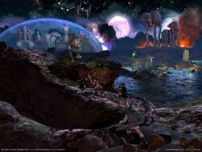 Star wars galactic battlegrounds Poster GW11597