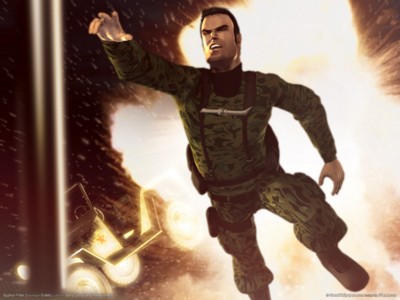 Syphon filter 3 poster with hanger