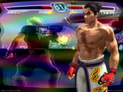 Tekken 4 canvas poster