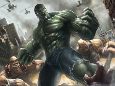 The incredible hulk poster