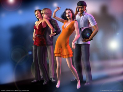 The sims 2 nightlife Mouse Pad GW11733
