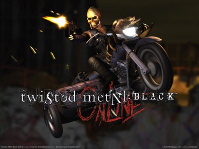 Twisted metal black online pillow