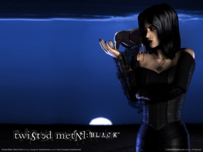 Twisted metal black online poster