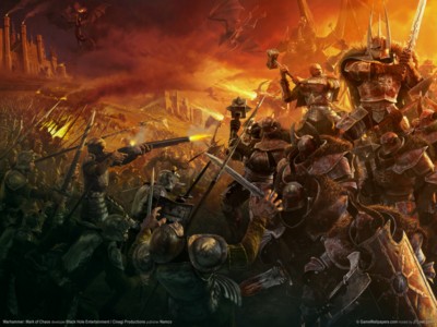 Warhammer mark of chaos Poster GW11865