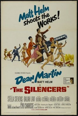 The Silencers movie poster (1966) puzzle MOV_0007d157