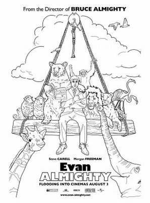 Evan Almighty movie poster (2007) tote bag