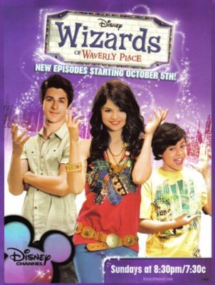 Wizards of Waverly Place movie poster (2007) poster with hanger