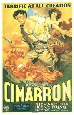 Cimarron movie poster (1931) mouse pad