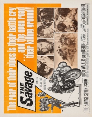 The Savage Seven movie poster (1968) Longsleeve T-shirt