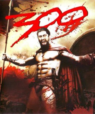 300 movie poster (2006) Mouse Pad MOV_0016c098