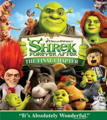 Shrek Forever After movie poster (2010) wooden framed poster