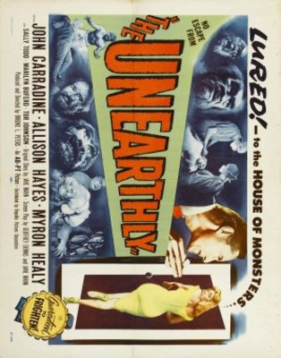The Unearthly movie poster (1957) t-shirt