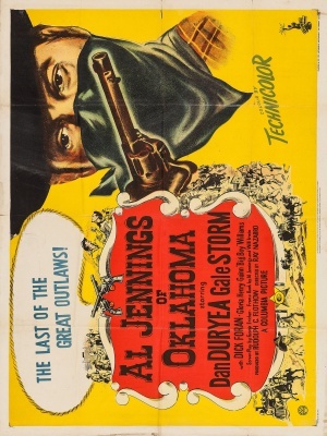 Al Jennings of Oklahoma movie poster (1951) sweatshirt