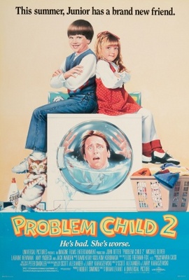 Problem Child 2 movie poster (1991) canvas poster
