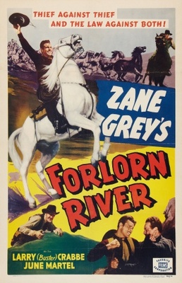 Forlorn River movie poster (1937) poster with hanger