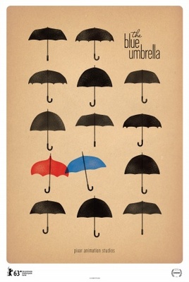 The Blue Umbrella movie poster (2013) mouse pad