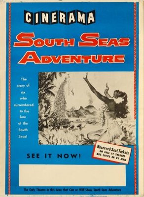 South Seas Adventure movie poster (1958) poster with hanger