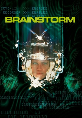 Brainstorm movie poster (1983) wooden framed poster