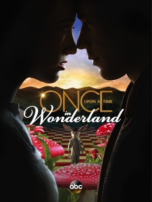 Once Upon a Time in Wonderland movie poster (2013) wooden framed poster