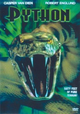 Python movie poster (2000) wood print