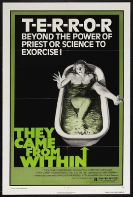 Shivers movie poster (1975) poster