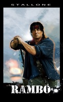 Rambo movie poster (2008) Longsleeve T-shirt #717302