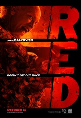 Red movie poster (2010) Mouse Pad MOV_00b9b463
